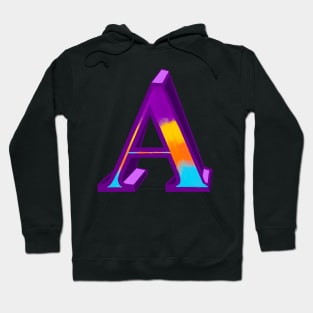 Top 10 best personalised gifts 2022  - Letter A ,personalised,personalized with pattern Hoodie